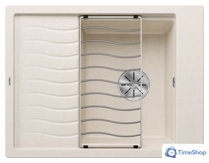 Кухонная мойка Blanco Elon 45 S 527067 (мягкий белый) - Изображение №1 — Интернет-магазин Time-Shop