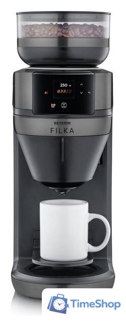 Капельная кофеварка Severin KA 4855 Dark Inox - Изображение №3 — Интернет-магазин Time-Shop