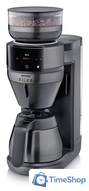 Капельная кофеварка Severin KA 4855 Dark Inox - Изображение №7 — Интернет-магазин Time-Shop