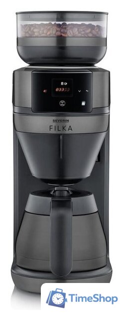 Капельная кофеварка Severin KA 4855 Dark Inox - Изображение №1 — Интернет-магазин Time-Shop