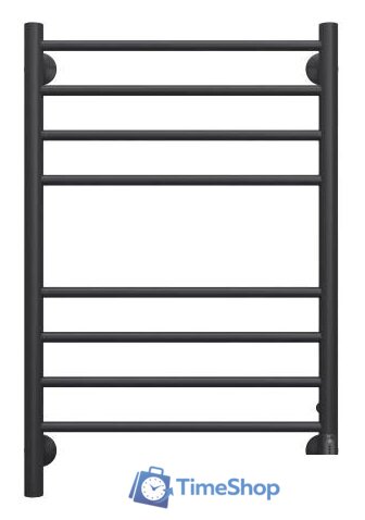 Полотенцесушитель TERMINUS Аврора П8 500x800 9005 электро (черный) - Изображение №1 — Интернет-магазин Time-Shop