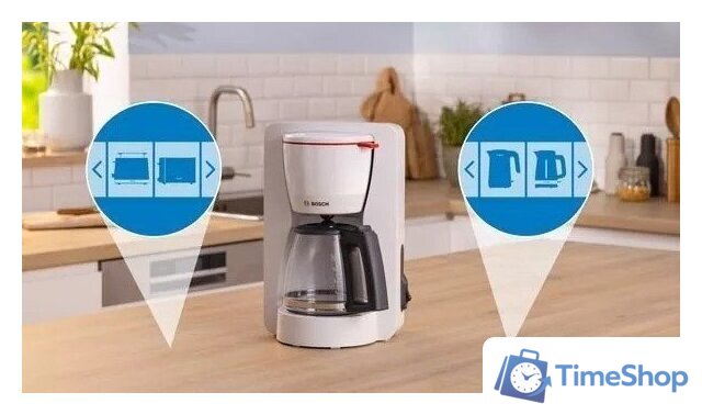 Капельная кофеварка Bosch MyMoment TKA2M111 - Изображение №2 — Интернет-магазин Time-Shop