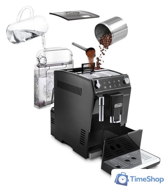 Кофемашина DeLonghi Autentica ETAM 29.510.B - Изображение №6 — Интернет-магазин Time-Shop