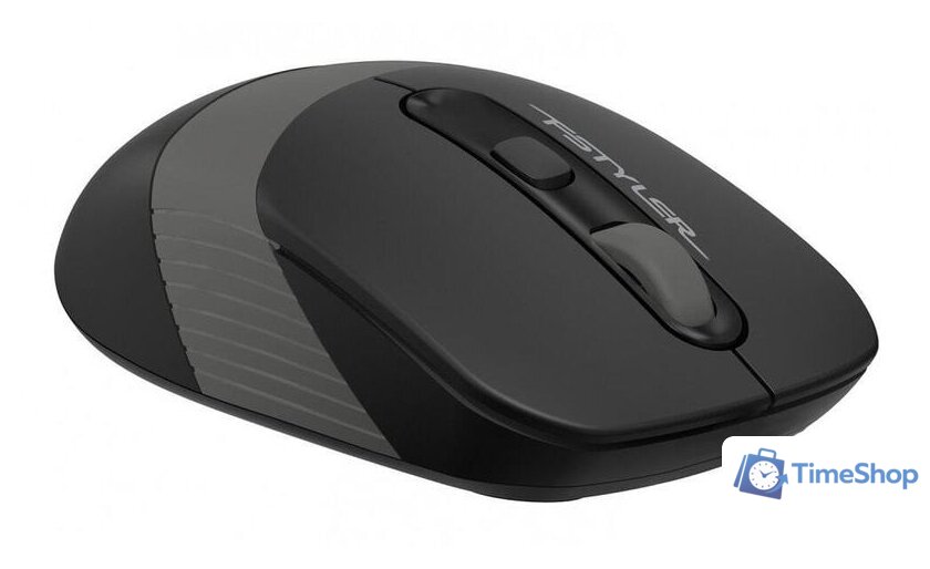 Мышь A4Tech Fstyler FG10S (черный/серый) - Изображение №3 — Интернет-магазин Time-Shop