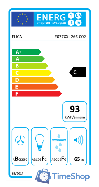 Кухонная вытяжка Elica Majestic WH/A/60 [PRF0124235] - Изображение №3 — Интернет-магазин Time-Shop