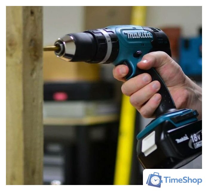 Ударная дрель-шуруповерт Makita DHP453ZJ (без АКБ, кейс) - Изображение №11 — Интернет-магазин Time-Shop