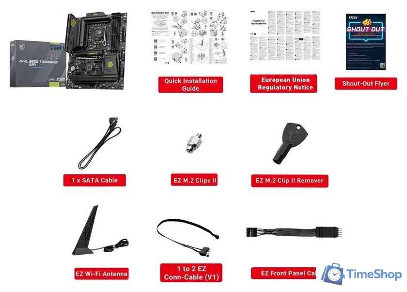 Материнская плата MSI MAG B860 Tomahawk WiFi - Изображение №2 — Интернет-магазин Time-Shop