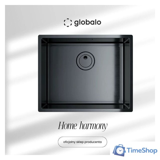 Кухонная мойка Globalo Riwolo 50.1 Anthracite - Изображение №1 — Интернет-магазин Time-Shop
