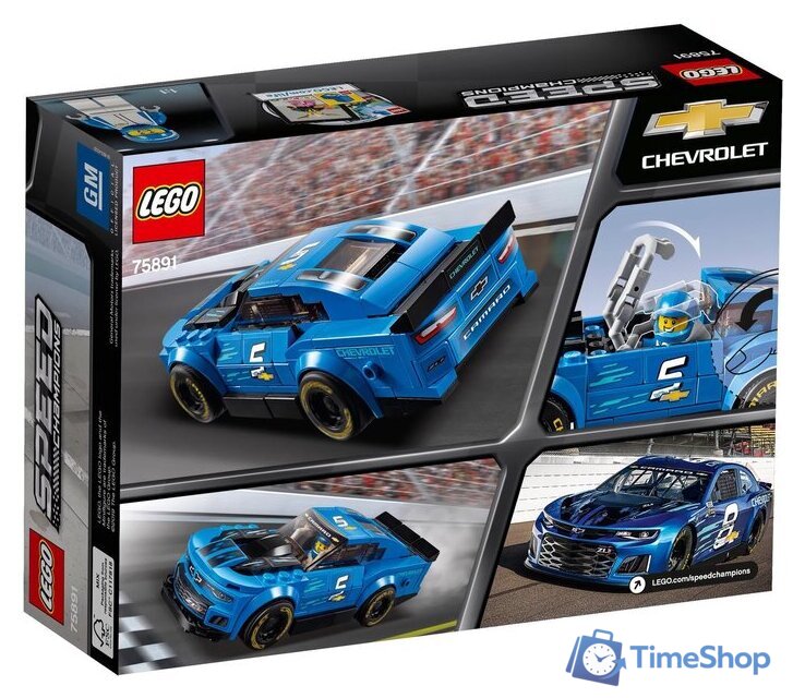 Конструктор LEGO Speed Champions 75891 Chevrolet Camaro ZL1 - Изображение №2 — Интернет-магазин Time-Shop