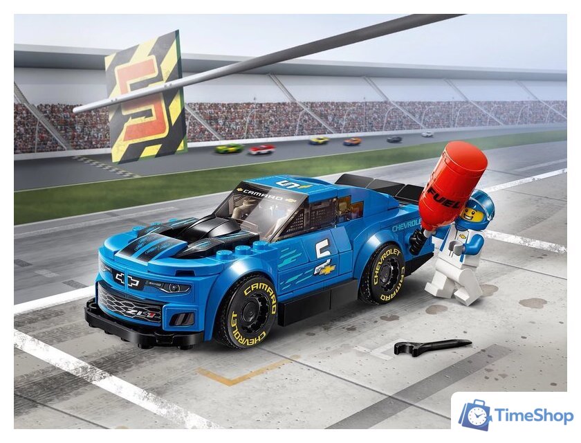 Конструктор LEGO Speed Champions 75891 Chevrolet Camaro ZL1 - Изображение №7 — Интернет-магазин Time-Shop