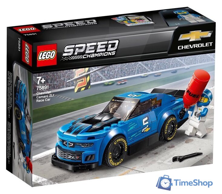 Конструктор LEGO Speed Champions 75891 Chevrolet Camaro ZL1 - Изображение №1 — Интернет-магазин Time-Shop