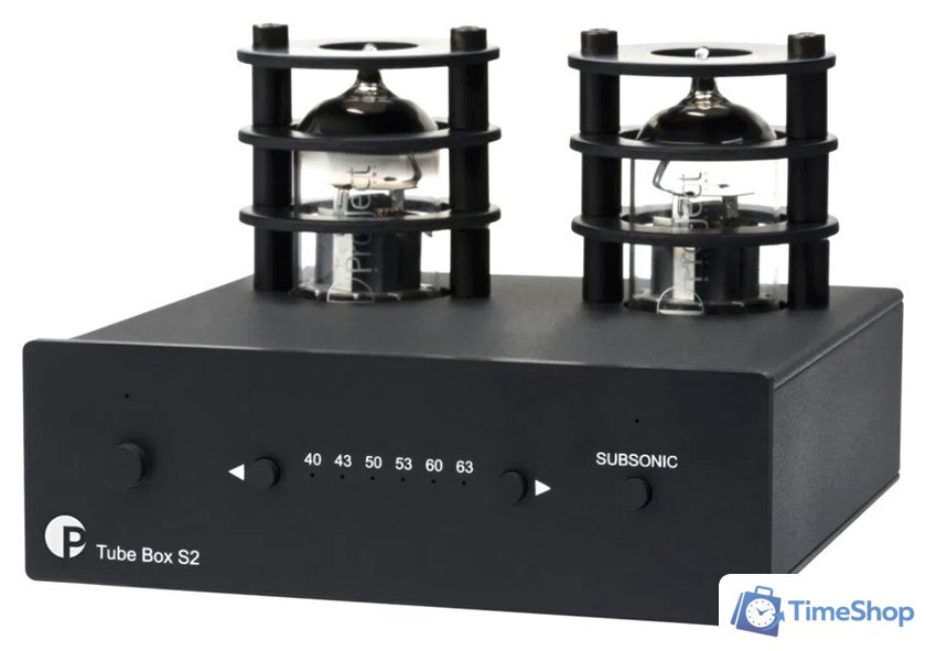 MM/MC фонокорректор Pro-Ject Tube Box S2 (черный) - Изображение №1 — Интернет-магазин Time-Shop