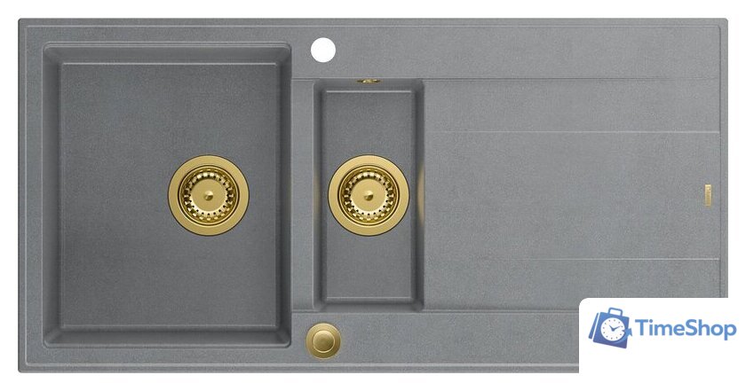 Кухонная мойка Quadron HQE5510050U5_PVDG1_P2O - Изображение №2 — Интернет-магазин Time-Shop