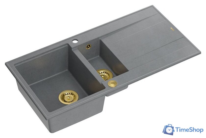 Кухонная мойка Quadron HQE5510050U5_PVDG1_P2O - Изображение №1 — Интернет-магазин Time-Shop