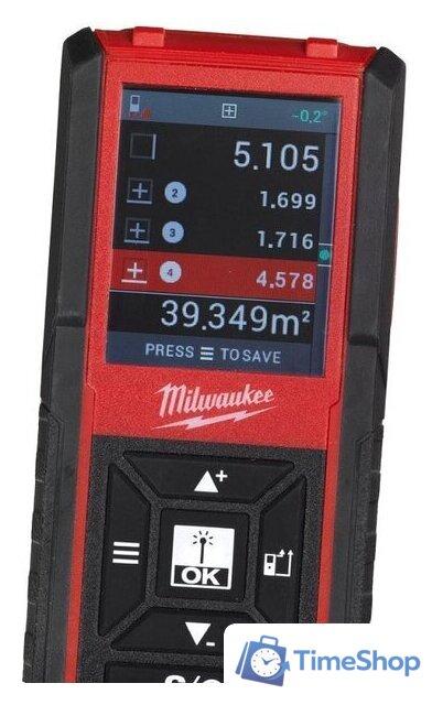 Лазерный дальномер Milwaukee LDM 100 4933459278 - Изображение №6 — Интернет-магазин Time-Shop