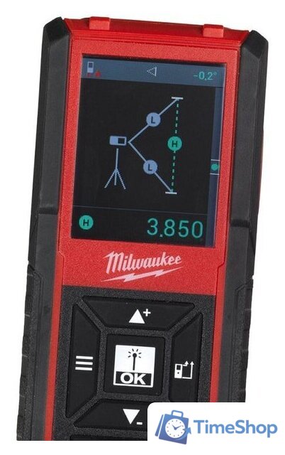 Лазерный дальномер Milwaukee LDM 100 4933459278 - Изображение №4 — Интернет-магазин Time-Shop