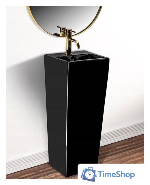 Умывальник Rea Kamila (черный) - Изображение №2 — Интернет-магазин Time-Shop