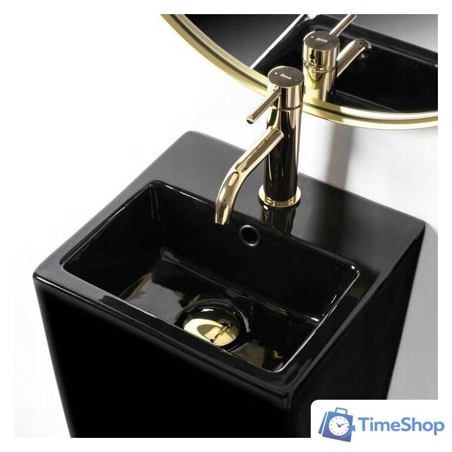 Умывальник Rea Kamila (черный) - Изображение №4 — Интернет-магазин Time-Shop