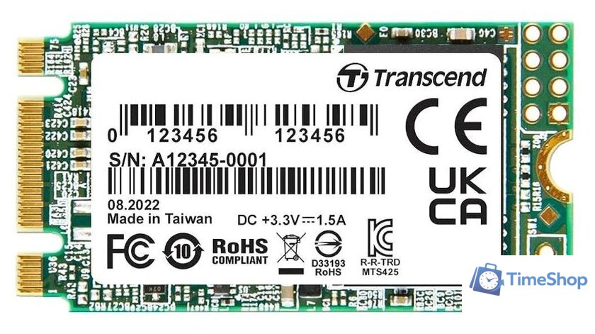 SSD Transcend 425S 2TB TS2TMTS425S - Изображение №1 — Интернет-магазин Time-Shop