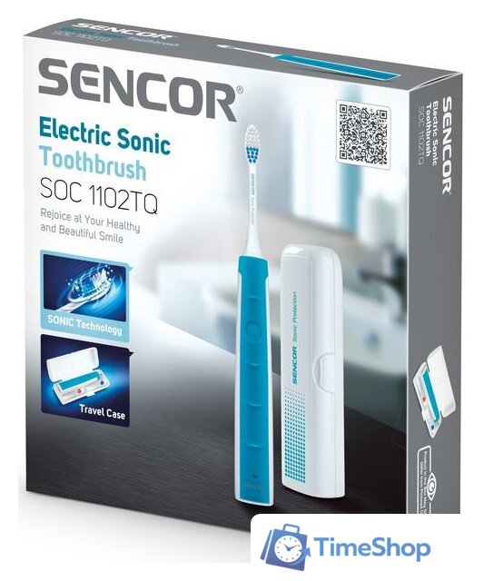 Электрическая зубная щетка Sencor SOC 1102TQ - Изображение №13 — Интернет-магазин Time-Shop