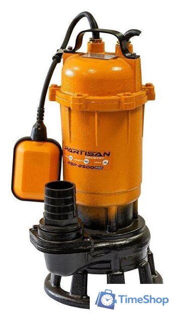 Фекальный насос Partisan PSP-2500PRO - Изображение №1 — Интернет-магазин Time-Shop