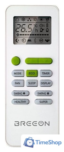 Кондиционер Breeon Prisma DC Inverter BRC-18TPI - Изображение №3 — Интернет-магазин Time-Shop