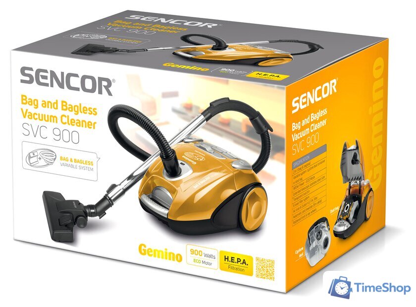 Пылесос Sencor SVC 900 - Изображение №3 — Интернет-магазин Time-Shop