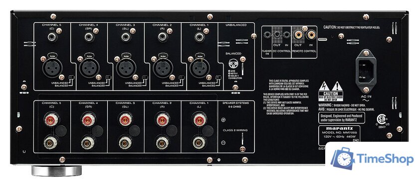 Усилитель мощности Marantz MM7055 - Изображение №2 — Интернет-магазин Time-Shop