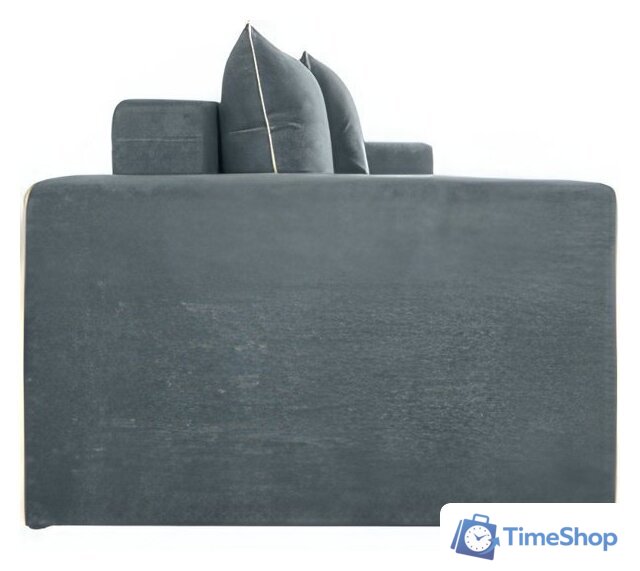 Диван Krones Цезарь 4 (велюр, графит/молочный) - Изображение №5 — Интернет-магазин Time-Shop