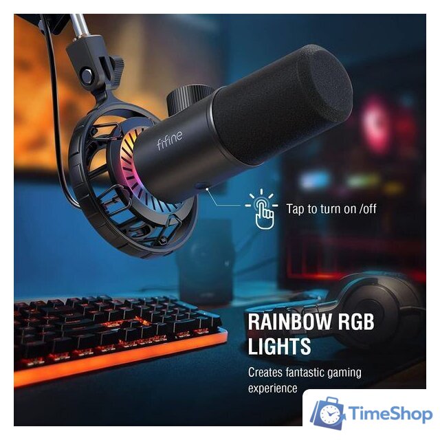 Проводной микрофон FIFINE T658 - Изображение №8 — Интернет-магазин Time-Shop