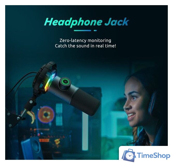 Проводной микрофон FIFINE T658 - Изображение №14 — Интернет-магазин Time-Shop