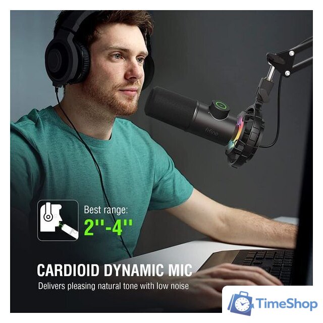 Проводной микрофон FIFINE T658 - Изображение №10 — Интернет-магазин Time-Shop