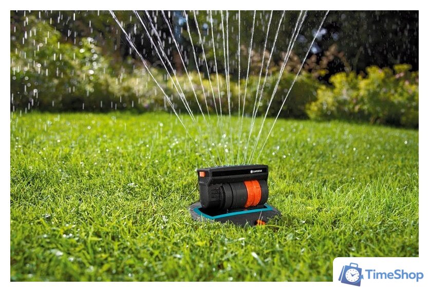 Распылитель Gardena Выдвижной дождеватель OS 140 8223-20 - Изображение №4 — Интернет-магазин Time-Shop