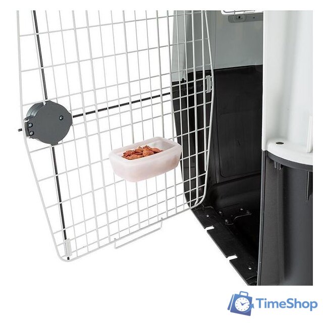 Переноска Ferplast Atlas 80 Professional 73075021 (серый/черный) - Изображение №7 — Интернет-магазин Time-Shop