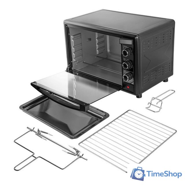 Мини-печь Endever Danko 4046 (черный) - Изображение №3 — Интернет-магазин Time-Shop