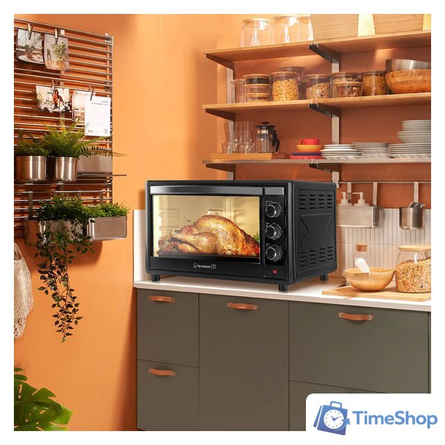 Мини-печь Endever Danko 4046 (черный) - Изображение №6 — Интернет-магазин Time-Shop