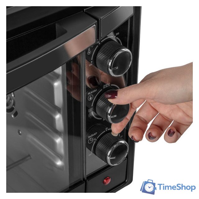 Мини-печь Endever Danko 4046 (черный) - Изображение №4 — Интернет-магазин Time-Shop