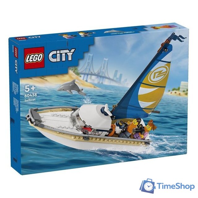 Конструктор LEGO City 60438 Парусная лодка - Изображение №1 — Интернет-магазин Time-Shop