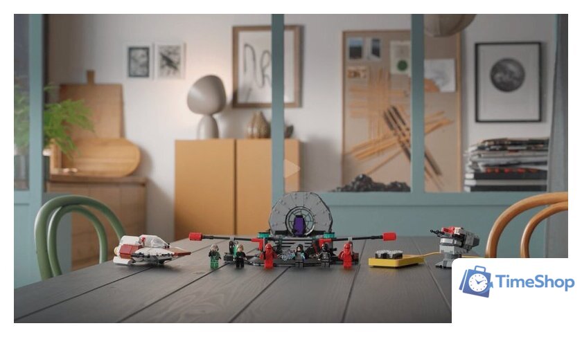 Конструктор LEGO Star Wars 75427 Smart Play Дуэль в тронном зале и истребитель A-wing - Изображение №11 — Интернет-магазин Time-Shop