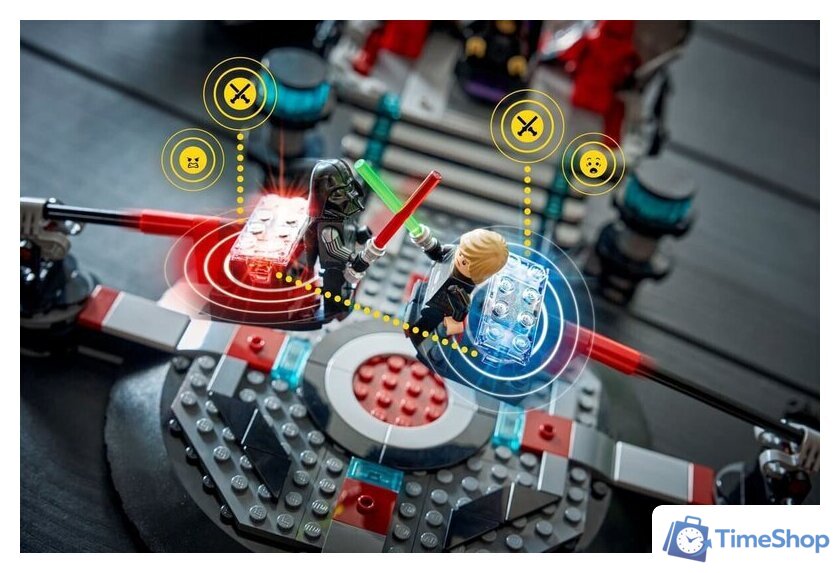 Конструктор LEGO Star Wars 75427 Smart Play Дуэль в тронном зале и истребитель A-wing - Изображение №14 — Интернет-магазин Time-Shop