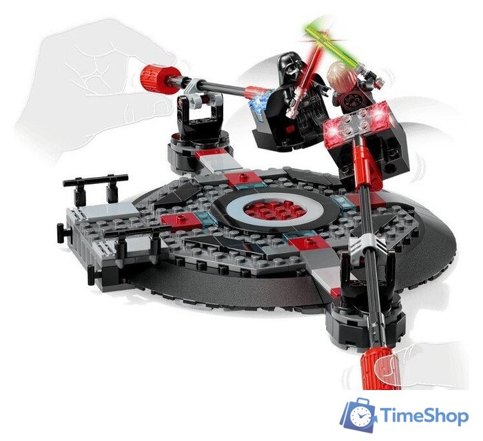 Конструктор LEGO Star Wars 75427 Smart Play Дуэль в тронном зале и истребитель A-wing - Изображение №5 — Интернет-магазин Time-Shop