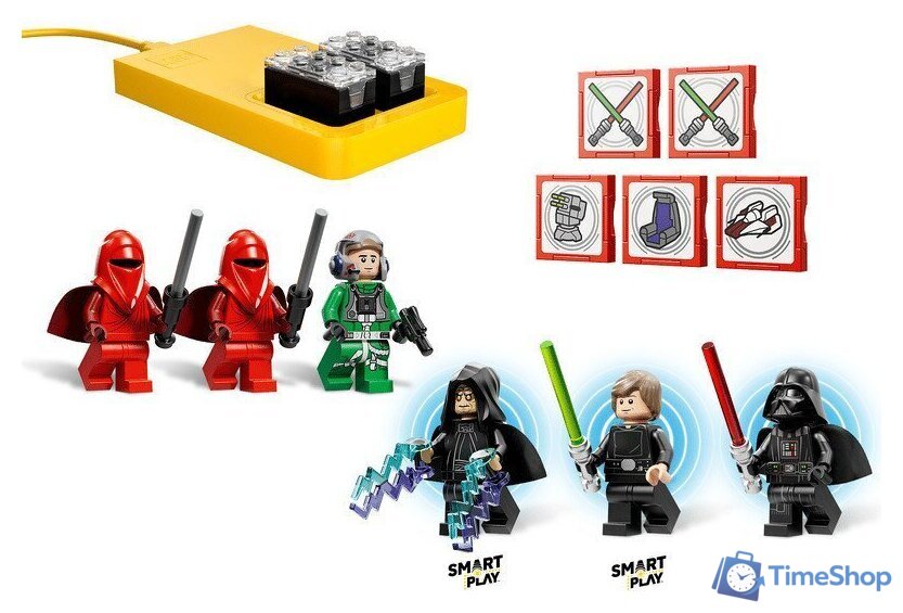 Конструктор LEGO Star Wars 75427 Smart Play Дуэль в тронном зале и истребитель A-wing - Изображение №8 — Интернет-магазин Time-Shop