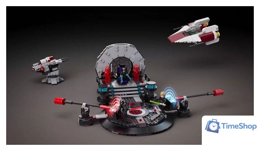Конструктор LEGO Star Wars 75427 Smart Play Дуэль в тронном зале и истребитель A-wing - Изображение №18 — Интернет-магазин Time-Shop