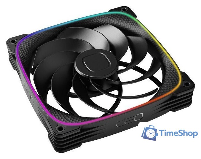 Комплект вентиляторов для корпуса Geometric Future Squama 2503R-14 Triple Pack (черный) - Изображение №7 — Интернет-магазин Time-Shop