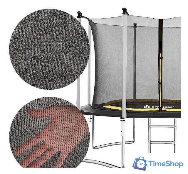 Батут Springos 12ft 374 см (с внутренней сеткой и лестницей) - Изображение №10 — Интернет-магазин Time-Shop