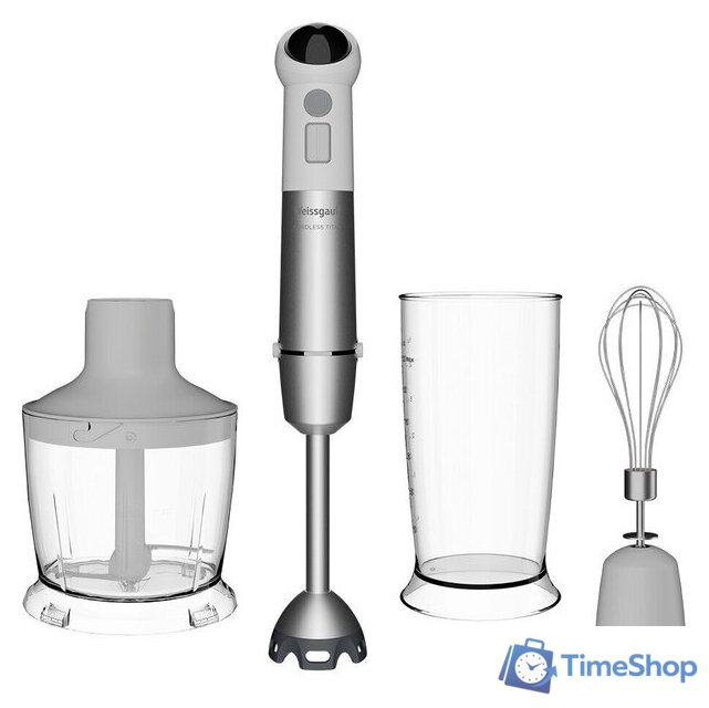Погружной блендер Weissgauff WHB 341 PTW CordLess Titan - Изображение №2 — Интернет-магазин Time-Shop