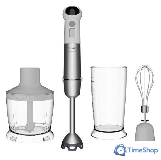 Погружной блендер Weissgauff WHB 341 PTW CordLess Titan - Изображение №1 — Интернет-магазин Time-Shop