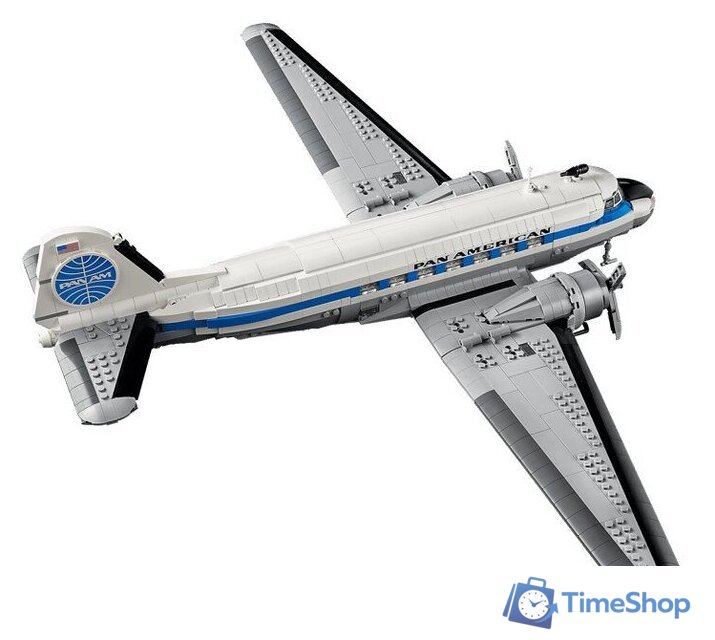 Конструктор LEGO Icons 11378 Douglas DC-3 PAN AM Airliner - Изображение №3 — Интернет-магазин Time-Shop