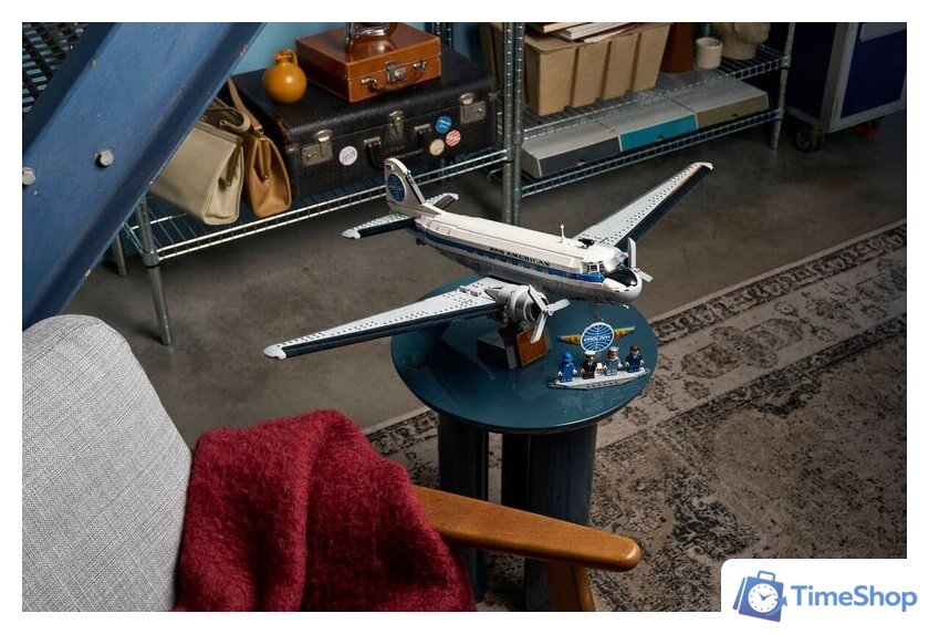 Конструктор LEGO Icons 11378 Douglas DC-3 PAN AM Airliner - Изображение №16 — Интернет-магазин Time-Shop