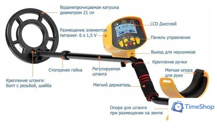 Металлоискатель Tianxun MD-9020C - Изображение №14 — Интернет-магазин Time-Shop